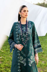 3-PC Unstitched Embroidered Lawn Riwayat By Ramsha | Y-1304